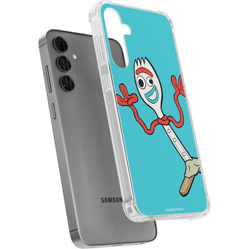 Disney Toy Story Forky Galaxy S24 Plus Clear Case